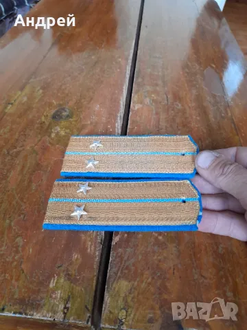 Стари пагони Лейтенант #5, снимка 2 - Антикварни и старинни предмети - 49662805