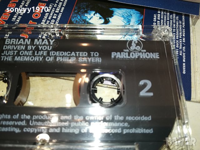 BRIAN MAY ORIGINAL TAPE 1902240752, снимка 14 - Аудио касети - 44363333