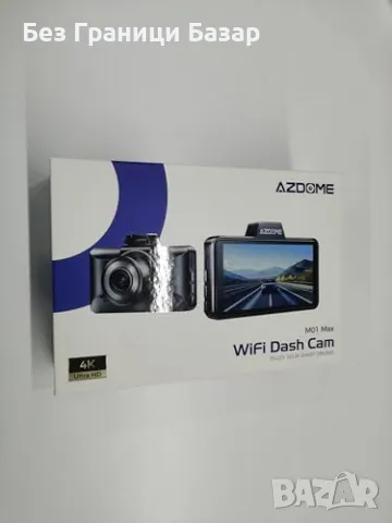 Нова AZDOME предна+задна dashcam 4K с GPS, гласови команди, SD карта, снимка 7 - Друга електроника - 49605937