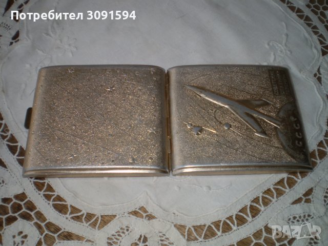 Руска Съветска Космическа ракета Спутник СССР табакера, снимка 3 - Колекции - 40461058