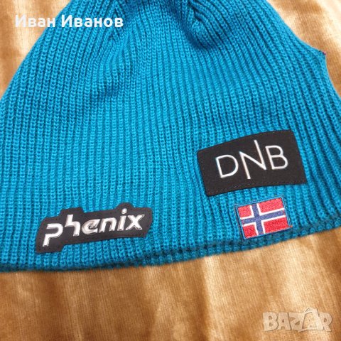 Оригинална зимна шапка  на Phenix DNB Norge NORWAY ALPINE TEAM, снимка 4 - Шапки - 39595583