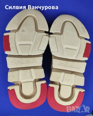 Уникални Burberry , снимка 4 - Маратонки - 56129919