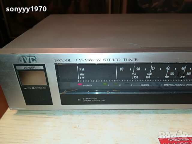 JVC T-K100L TUNER JAPAN-ВНОС GERMANY 0503222025, снимка 7 - Ресийвъри, усилватели, смесителни пултове - 36005449