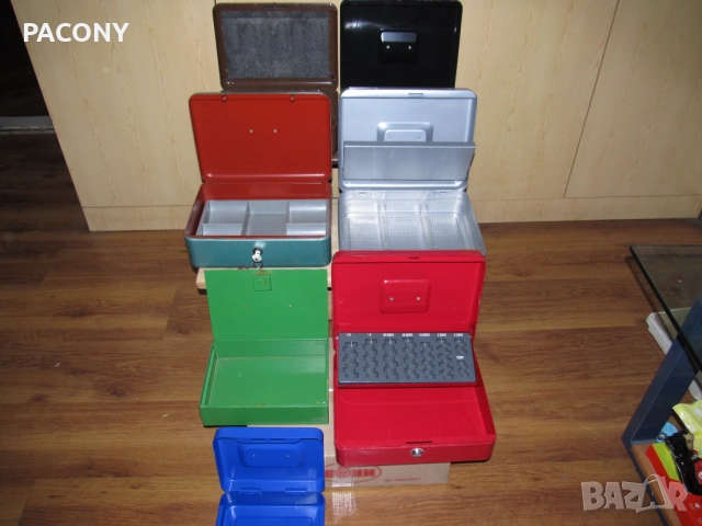 метална каса с ключе, снимка 4 - Други - 51699238