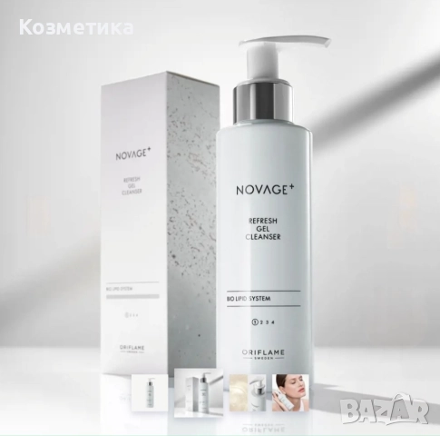 Почистващ гел Novage+ Refresh