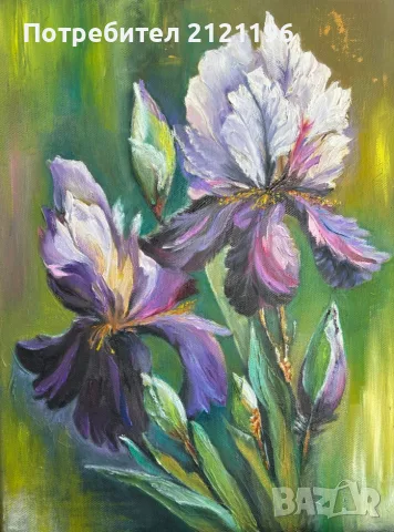 Картини, рисувани с маслени бои, без рамка, снимка 4 - Картини - 56205821
