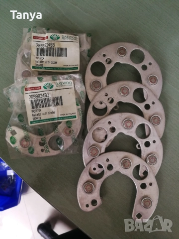 Плочка/клеморед за алтернатор А124-55d Lublin, Fiat 125, FSO, Polonez