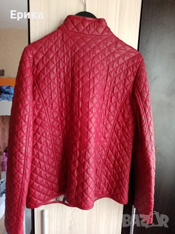 Кожено яке естествена кожа , снимка 3 - Якета - 53707089