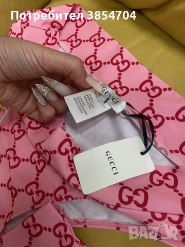 Бански Гучи 3 части*М/Л GUCCI , снимка 4 - Бански костюми - 51219249