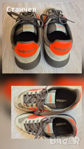 Лот / 2 чифта маратонки Adidas, размер 39 1/3 (24.5-25 см) + ПОДАРЪК бели гуменки, снимка 9 - Детски маратонки - 56238359