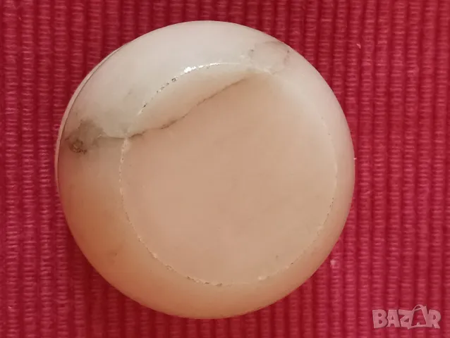 Винтидж кутийка за бижута от розов мрамор, Италия. , снимка 5 - Антикварни и старинни предмети - 47546193