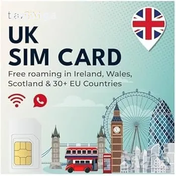 Английска сим карта / английски сим карти , снимка 3 - Други - 39413109