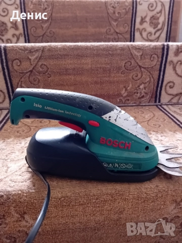 Акумулаторна ножица за трева и храсти 3.6V 1.3Ah, BOSCH ISIO