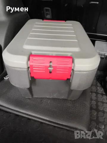 Кутия за транспортиране и съхранение RUBBERMAID Action Packer 35 - черна, снимка 4 - Къмпинг мебели - 56233780