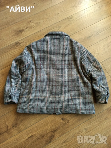 Дамска карирана риза-яке овършърт, снимка 11 - Якета - 53204650