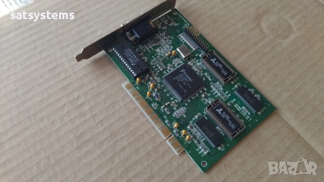 Видео карта TVGA Trident TGUI9440AGi 2MB PCI, снимка 4 - Видеокарти - 51710540