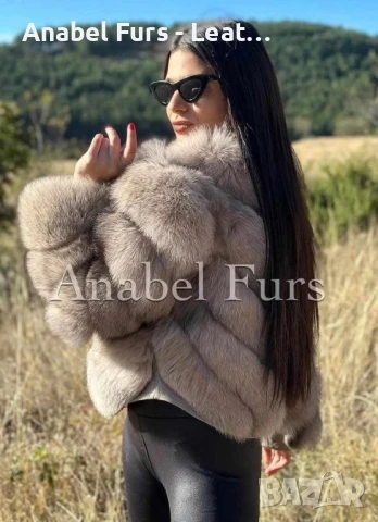 Дамски палта от кашмир, естествена кожа и естествен косъм, снимка 6 - Якета - 51347893