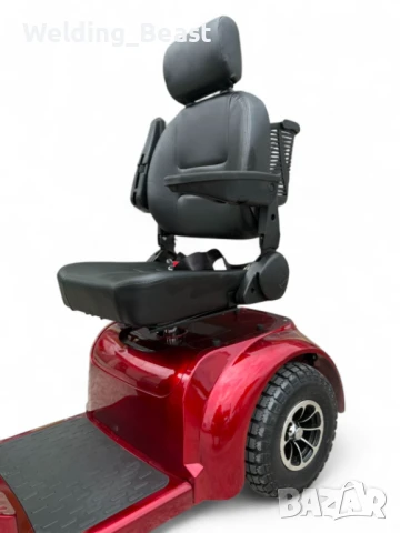 Електрическа четириколка инвалидна F3 2000W /24V /120Ah Red, снимка 10 - Инвалидни скутери - 51284210