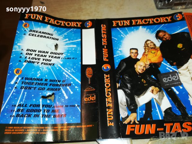 FUN FACTORY ORIGINAL TAPE-КАСЕТА 1005232031, снимка 3 - Аудио касети - 40658709