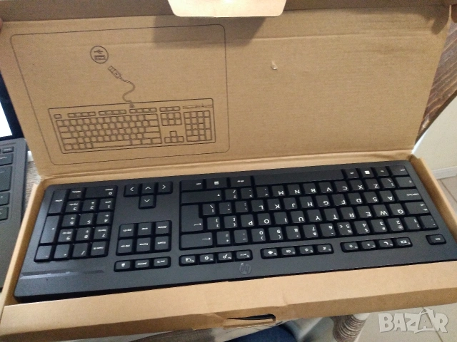Клавиатура HP 125 Wired USB Keyboard, снимка 2 - Клавиатури и мишки - 53033378