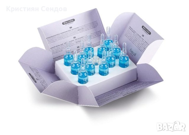 Ампули с ленено семе за блясък и обем-12х13 мл