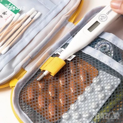 4469 Органайзер за лекарства тип мини аптечка, снимка 4 - Портфейли, портмонета - 44241537