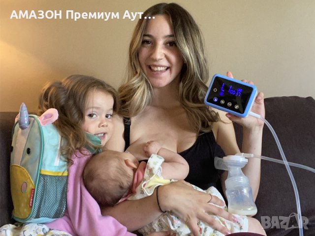 BellaBaby комплект Двойна електрическа Помпа за Кърмене,4 режима/9 нива,2200mAh Li-ion,LCD дисплей, снимка 6 - Помпи за кърма - 39354340