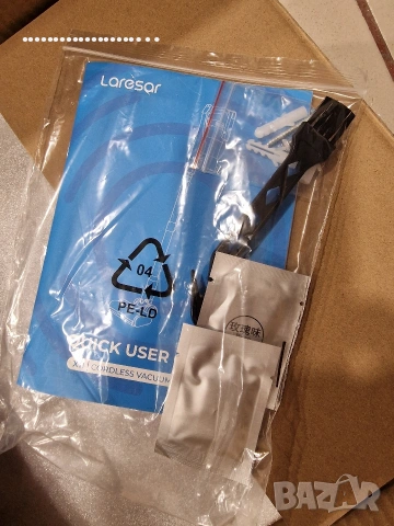 Laresar X11 Безжична 550w Ръчна акомулаторна прахосмекачка -75kpa / ', снимка 3 - Прахосмукачки - 53433462