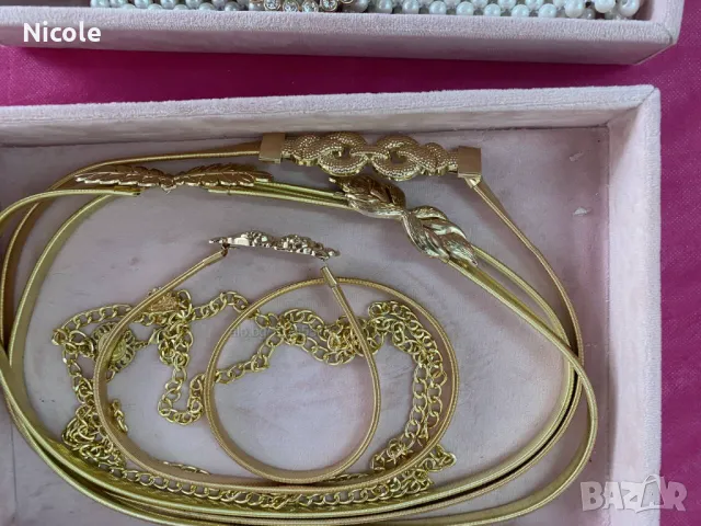 Уникални колани перлени, сребърни и златни, снимка 5 - Колани - 44553992