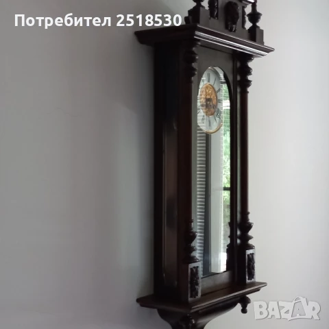 Голям старинен Junghans , снимка 2 - Антикварни и старинни предмети - 51358770