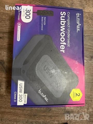In phase subwoofer за кола, снимка 2 - Аксесоари и консумативи - 53862308
