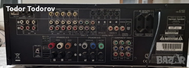 Ресийвър (усилвател) Harman Kardon AVR 135, снимка 2 - Ресийвъри, усилватели, смесителни пултове - 53478556