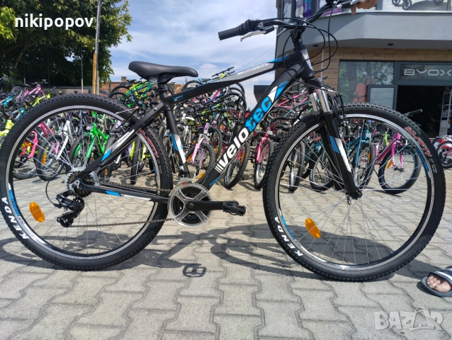 SPRINT Алуминиев велосипед 29" Velotec PRO черен/син, снимка 12 - Велосипеди - 53563910