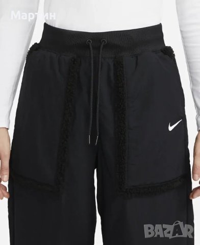 Дамско долнище Nike Sportswear Essential Woven High-Waisted Curve - размер М, снимка 2 - Спортни екипи - 41392705