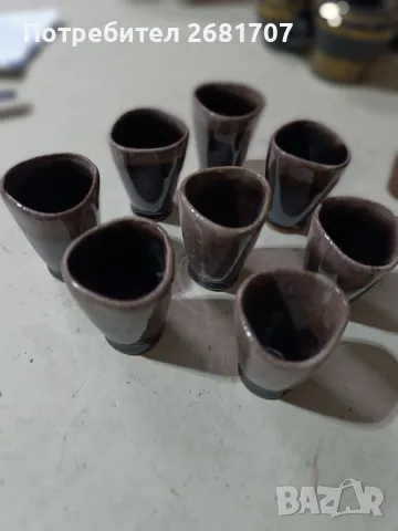 керамични чаши ретро 