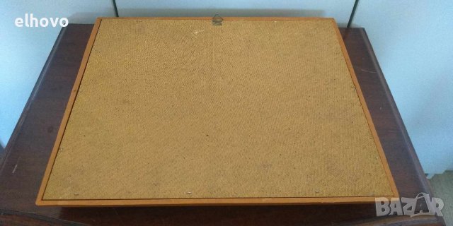 Картина в дървена рамка 35.5х30, снимка 4 - Антикварни и старинни предмети - 42366779