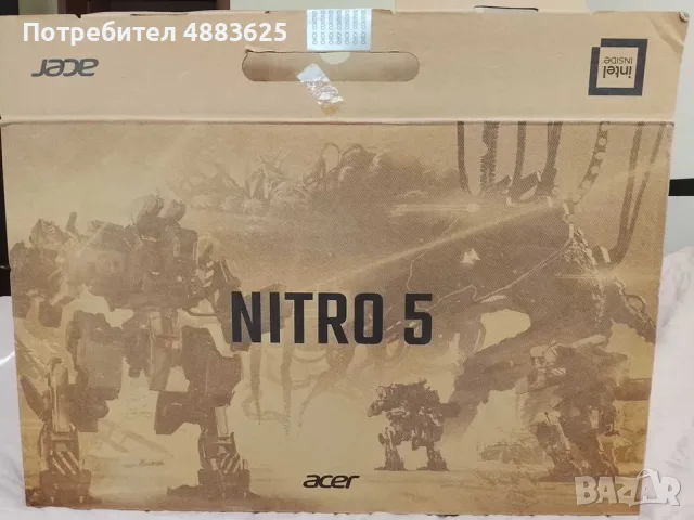 ACER NITRO 5 AN517 / RTX 3060 6GB / 32 RAM / 17.3'' / INTEL i7 10750H, снимка 7 - Лаптопи за игри - 56041028