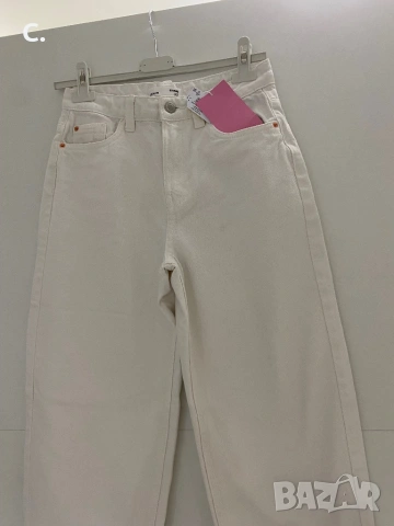 Дамски бели дънки, снимка 3 - Дънки - 53734406