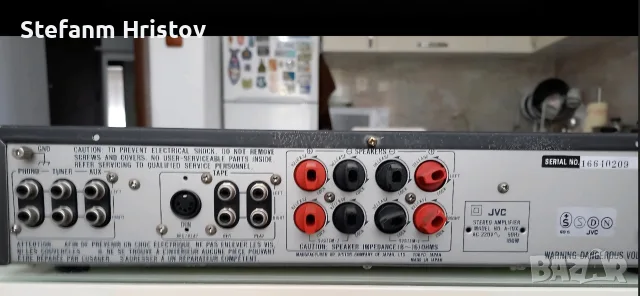 Стерео усилвател JVC A -10x, снимка 2 - Ресийвъри, усилватели, смесителни пултове - 56323510