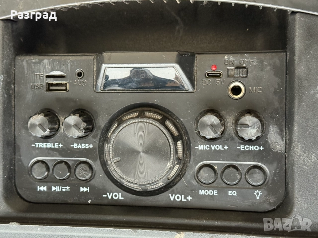 Тонколона + микрофон Bluetooth  ZQS8210, снимка 4 - Аудиосистеми - 52902772