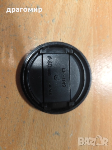 MINOLTA капачка за обектив 49 мм, снимка 2 - Обективи и филтри - 52301710