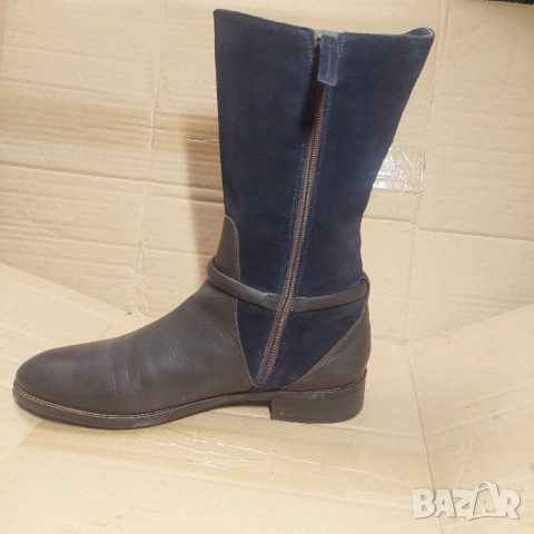 Ботуши Tommy Hilfiger Hamilton 13C номер 42 - от кожа и велур до средата на прасеца, снимка 9 - Дамски ботуши - 52355878