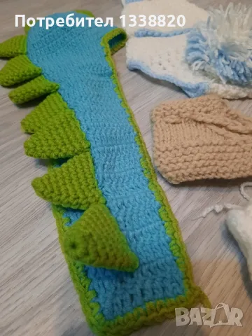 Плетени костюми за снимки бебе фотосесия, снимка 4 - Други - 47919240