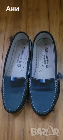Мокасини Tamaris и Clarks 38,5 номет, снимка 2 - Дамски боти - 55983548