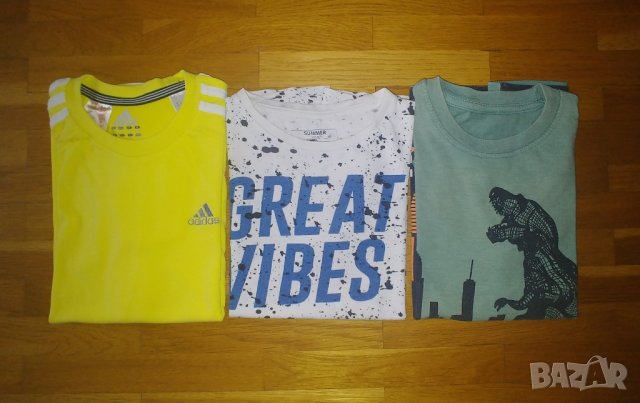 Три тениски за 7 лв, р.120, снимка 1