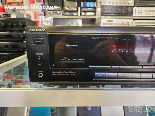 Ресийвър SONY STR-DE305 Две по 100 вата на 8 ома.В перфектно техническо и много добро визуално състо, снимка 3 - Ресийвъри, усилватели, смесителни пултове - 46703258