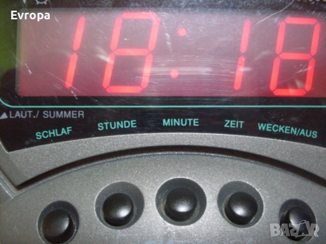 Радио часовник с аларма., снимка 7 - Други - 38721938