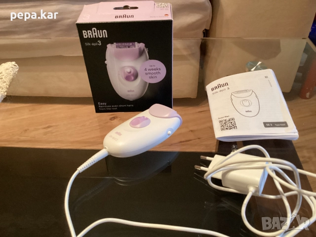 Braun епилатор Silk-épil 3, нов, с гаранция