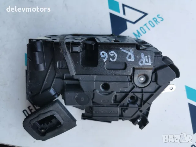 4L1837016 Брава Механизъм за заключване на автомобилна врата предна дясна Kiekert Черно-бял корпус