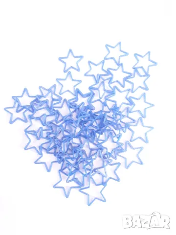 Звезди, пластмасови звездички, снимка 3 - Други - 49151773